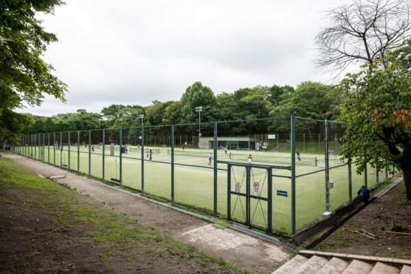 青葉公園テニスコート整備工事